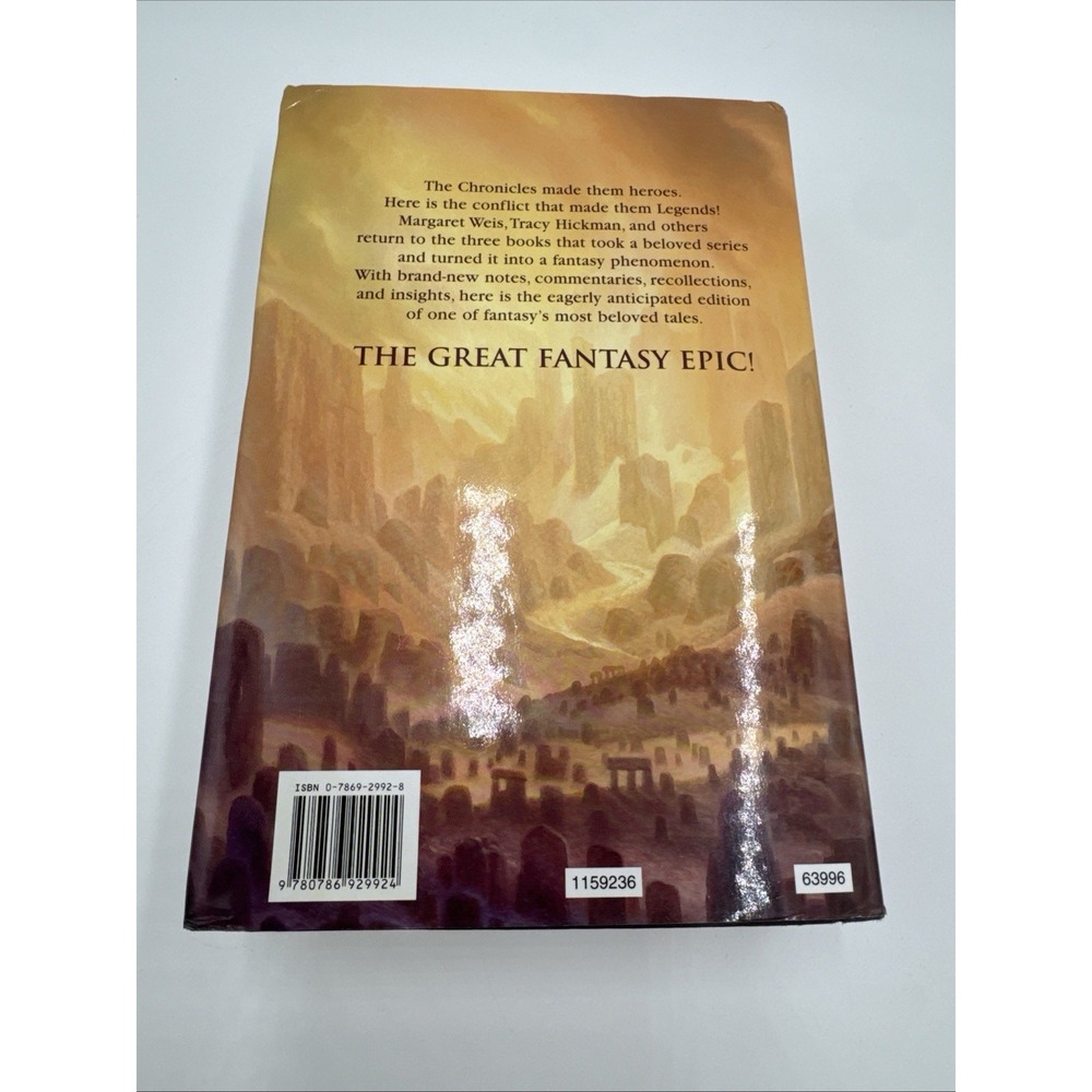 The Annotated Legends Dragonlance Weis Hickman 2003 HC 1st Printing - Picture 7 of 12